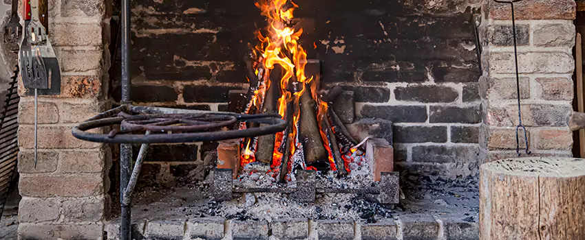 Cracked Electric Fireplace Bricks Repair Services in Middleton, WI