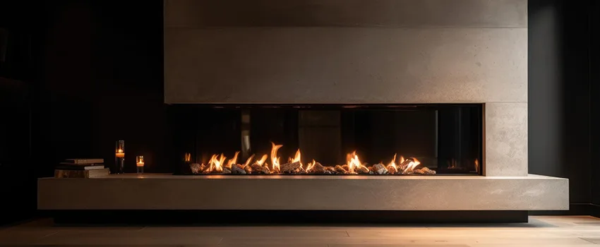 Gas Fireplace Ember Bed Design Services in Middleton, Wisconsin