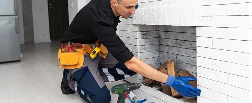 Fireplace Damaged Damper Frame Repair Services in Middleton, Wisconsin