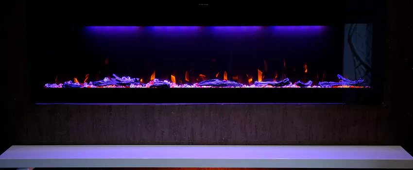 Dynamic Flame Color Fireplace Installation in Middleton, WI